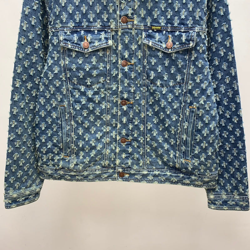 Supreme Hole Punch Denim Trucker Jacket