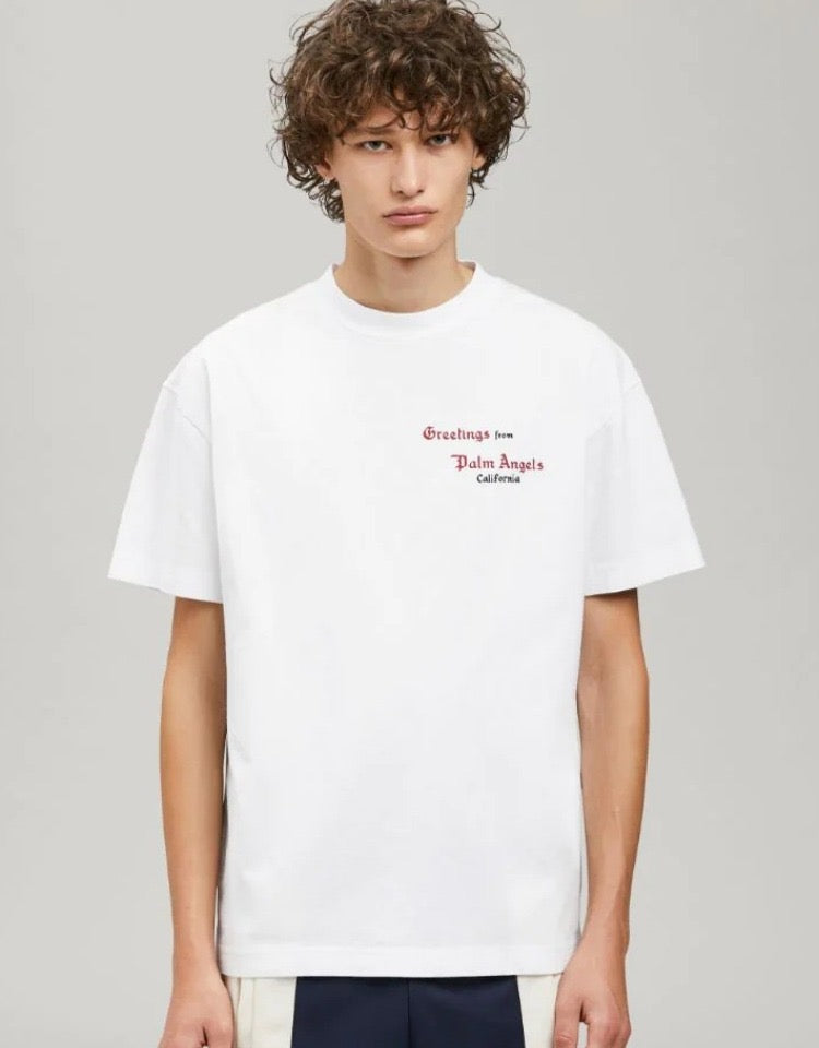 Palm Angels Greetings California Logo T-shirt