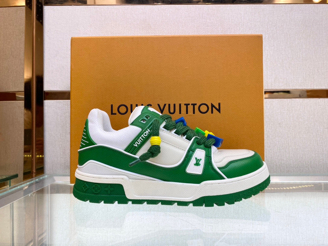 Louis Vuitton LV Trainer Maxi Green