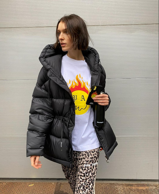 Palm Angels Burning Head Loose T-Shirt