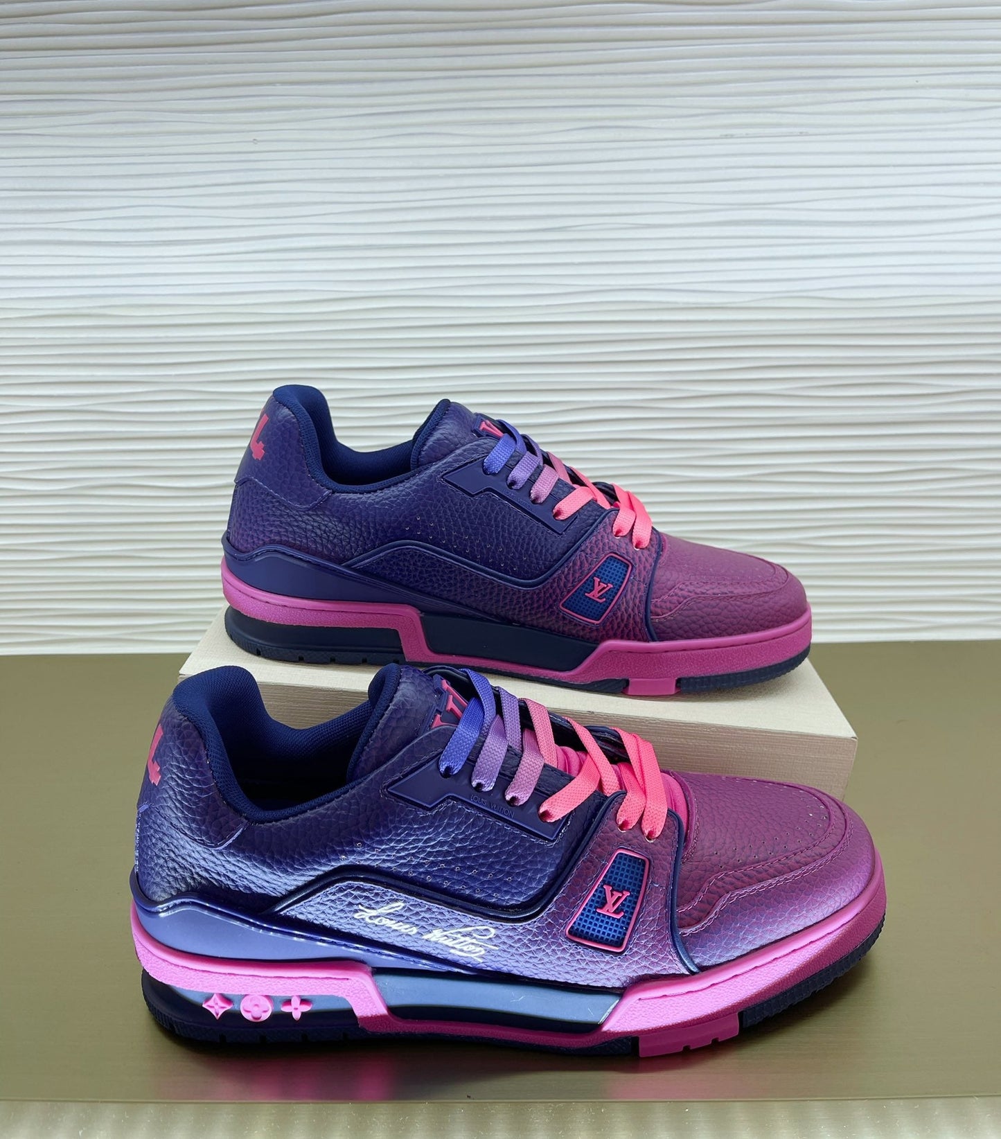 Louis Vuitton LV Trainer Pink Ombre