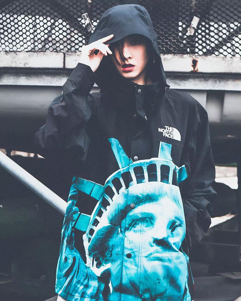 Supreme The North Face Statue of Liberty Mountain Jacket Yellow
