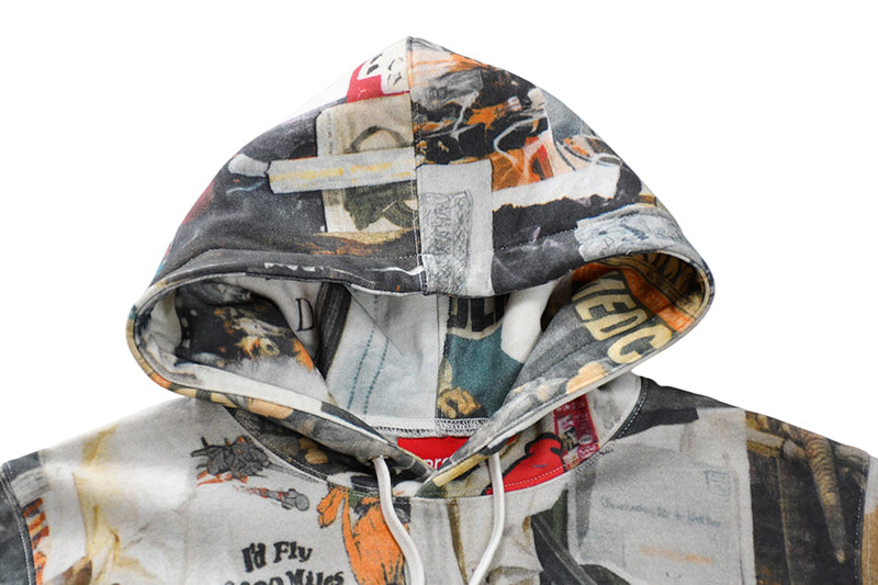 Supreme Dash's Wall Hooded Sweatshirt Dashs Wall