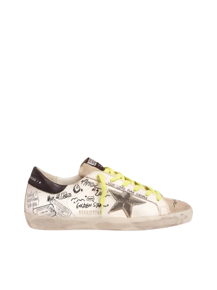 Golden Goose Super-Star Women’s Journey graffiti