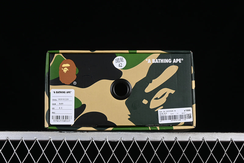 A Bathing Ape Bape Sta Low #6 Black