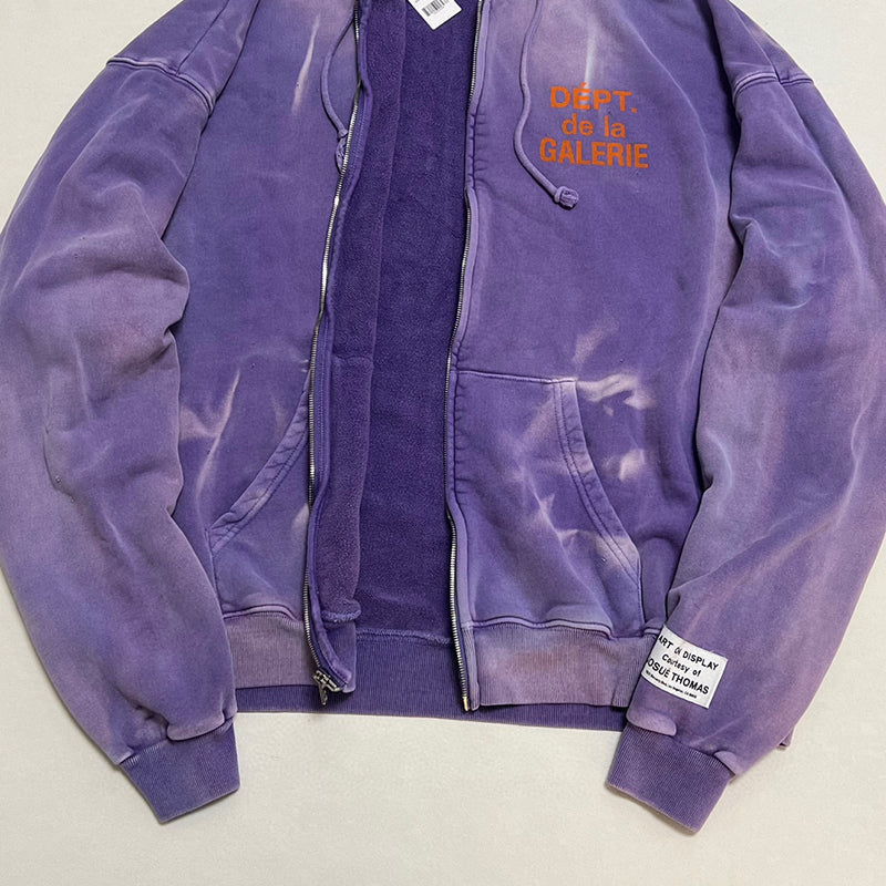 Gallery Dept. French Zip Hoodie Purple