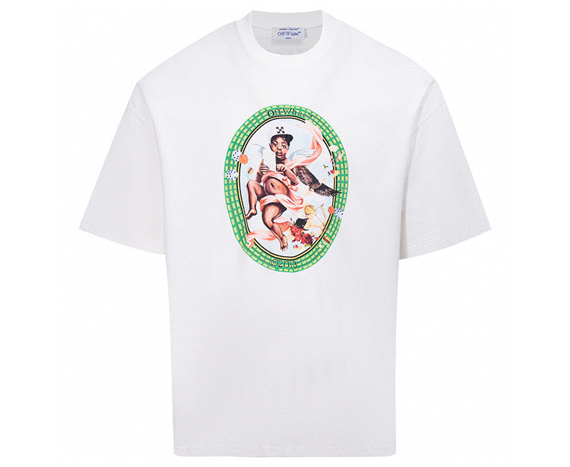 Off-White Fresco Oval T-shirt | White