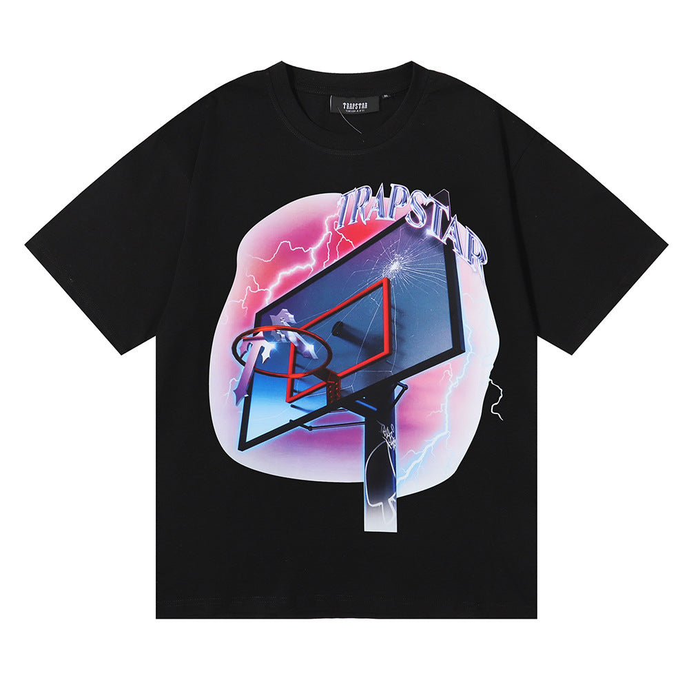Trapstar Lightning Basketball Black T-Shirt