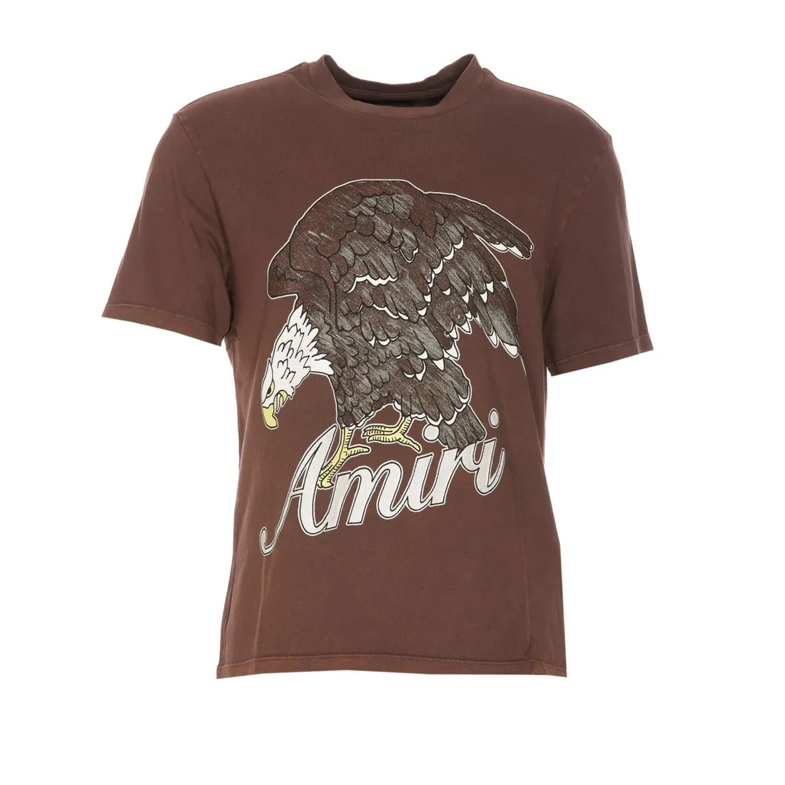 AMIRI frontal amiri eagle print Brown
