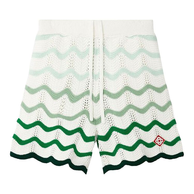 CASABLANCA Gradient Wave Texture Shorts