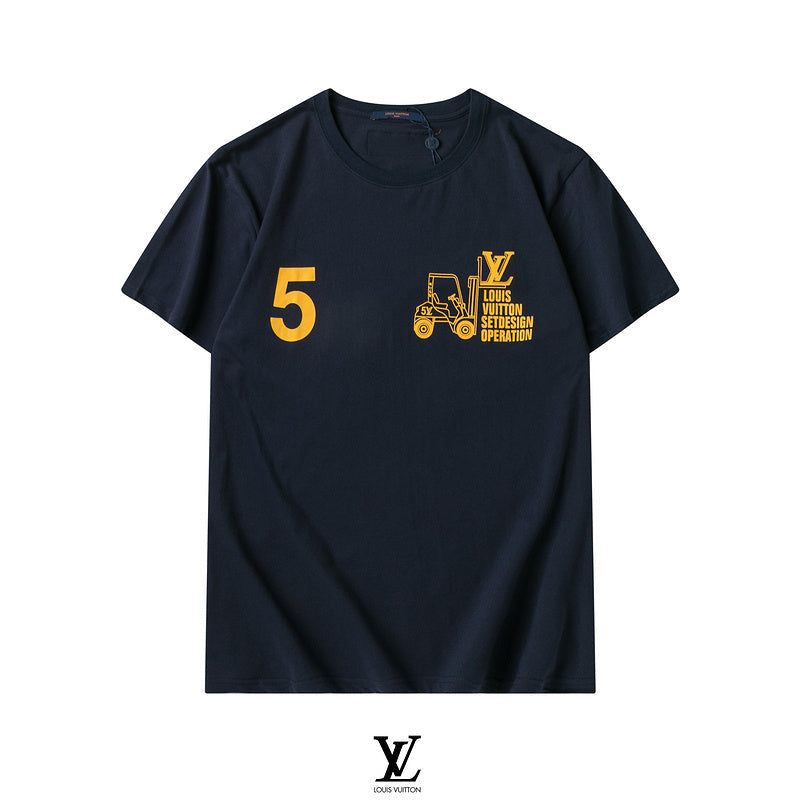 Louis Vuitton Set Design Operation Tee Black