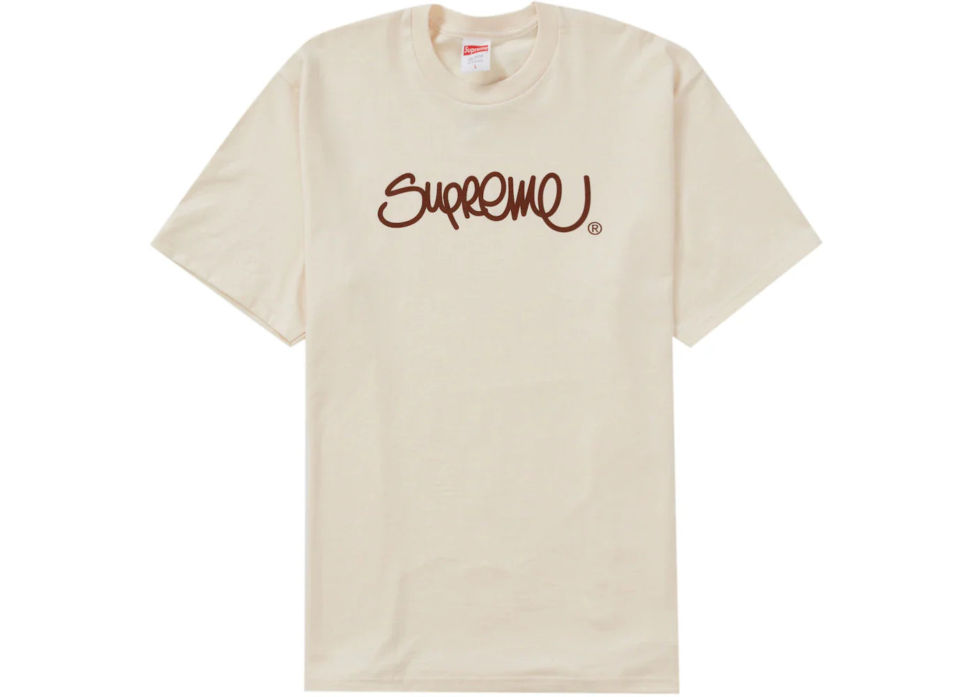 Supreme HandStyle T-Shirt Natural