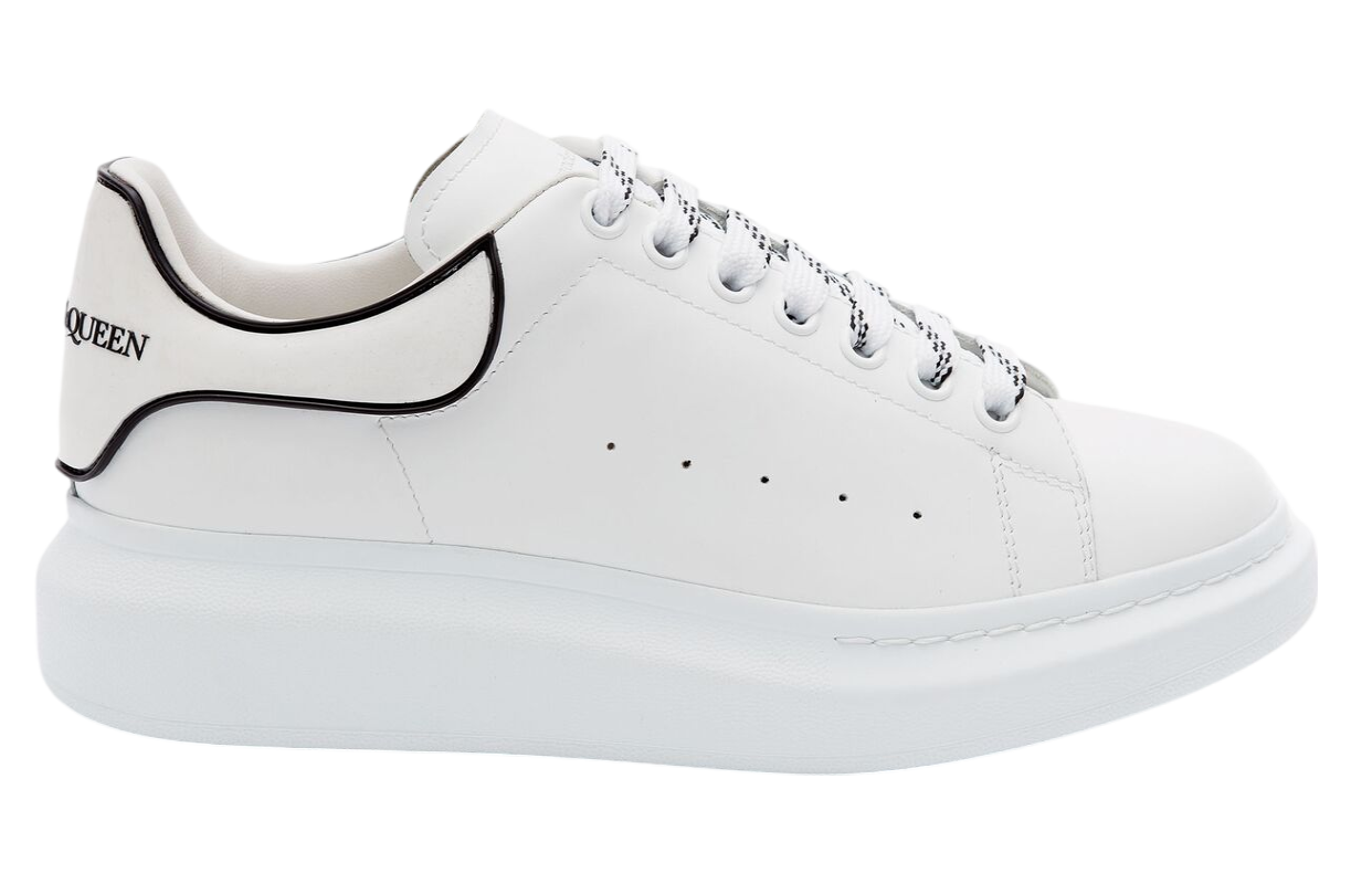 Alexander McQueen Oversized White Black Trim