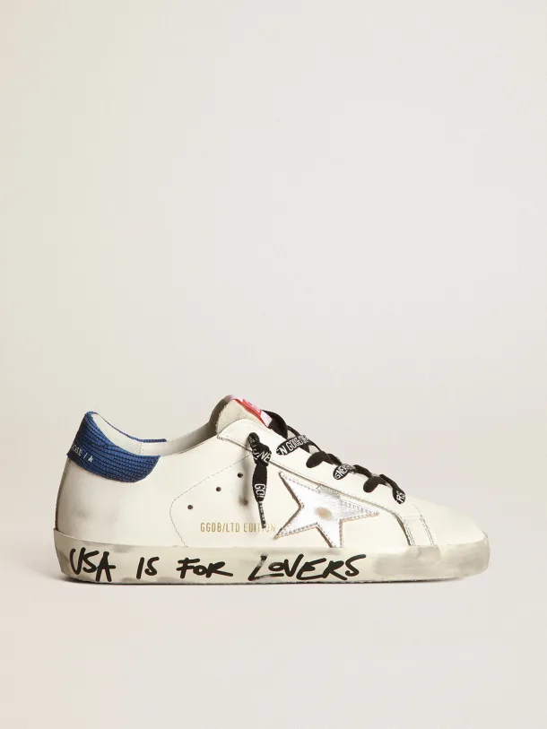 Golden Goose LTD Super-Stars with handwritten lettering