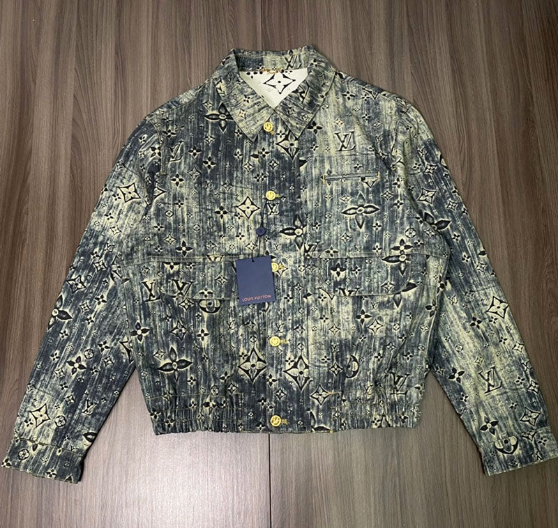 Louis Vuitton LV Monogram Tailored Denim Jacket