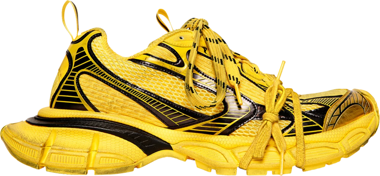 Balenciaga Wmns 3XL Sneaker 'Worn-Out - Yellow Black'