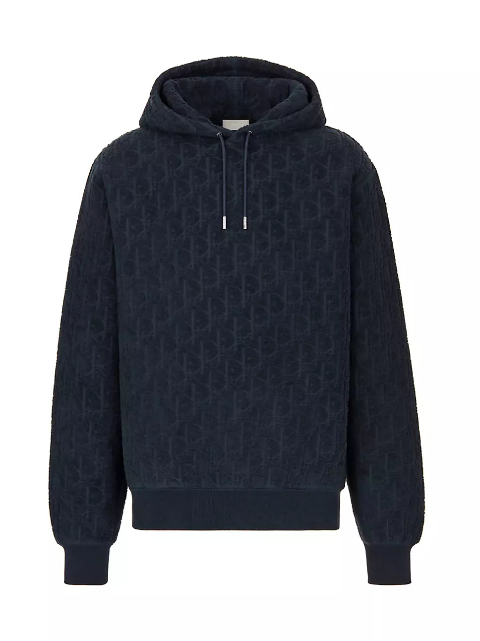 Dior Oblique Hooded Sweatshirt Relaxed Fit Black