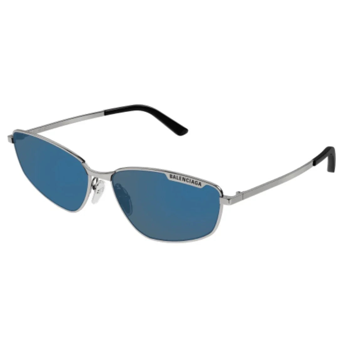 BALENCIAGA BB0277S Silver/Blue