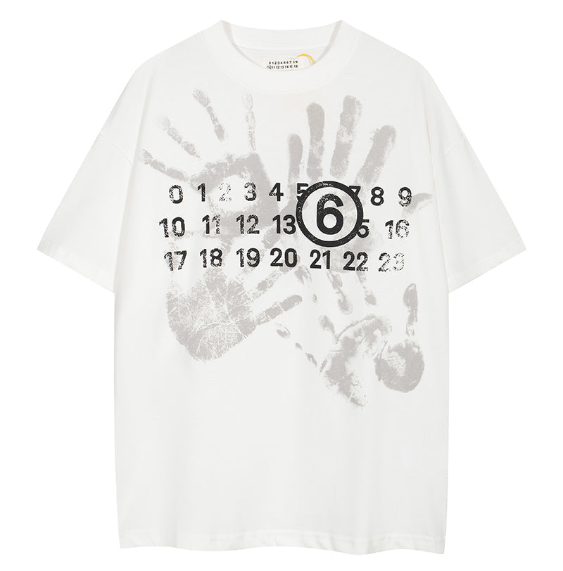 Maison Margiela MM6 Hands T-shirt White