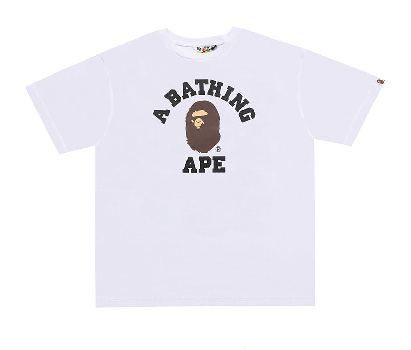 BAPE Color College Tee White