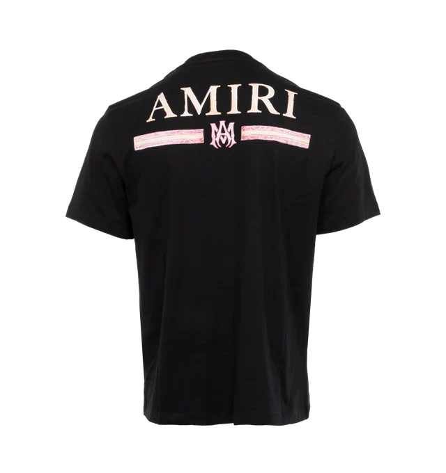 AMIRI MA WATERCOLOR BAR TEE BLACK