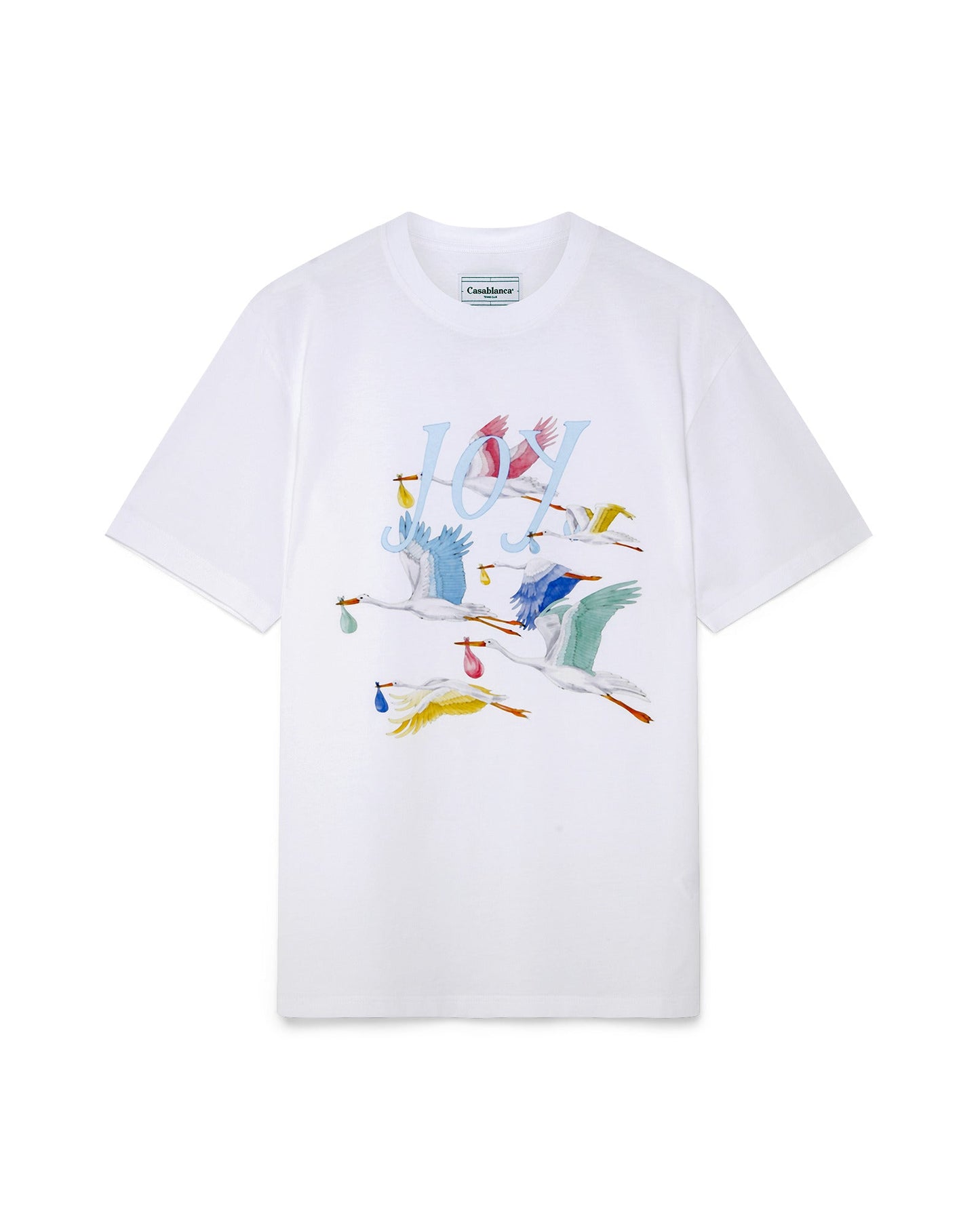 CASABLANCA Delivering Joy T-Shirt White