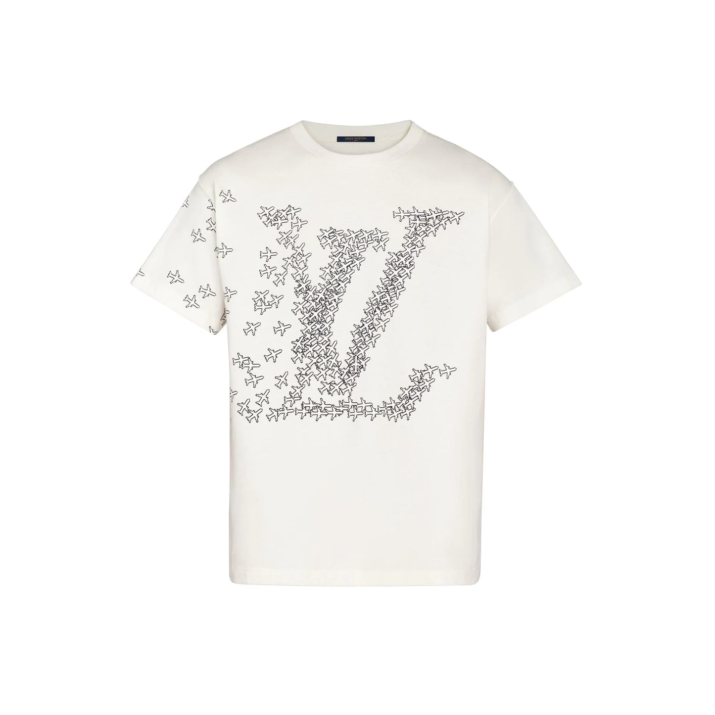 Louis Vuitton LV Planes Printed T-Shirt White