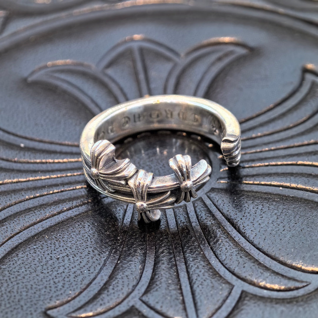 Chrome Hearts - Open Meteor Cross Ring