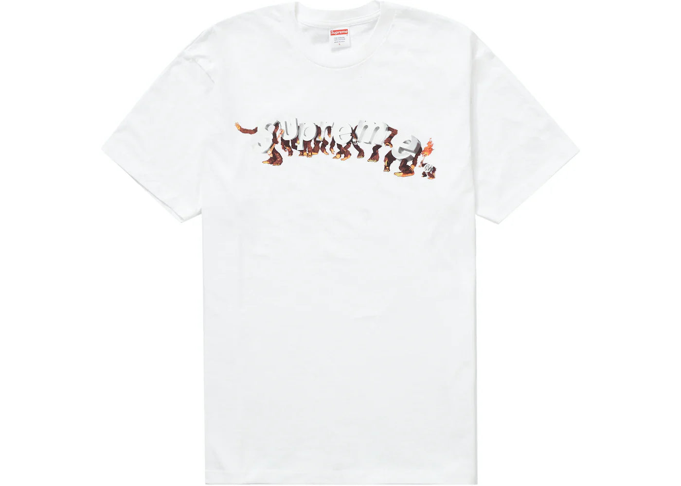 Supreme Apes Tee White - SS21