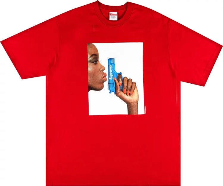 Supreme Water Pistol Tee Red - SS21