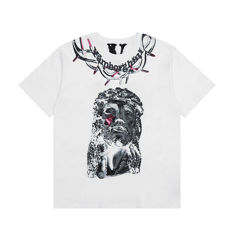 Vlone Yams Day Jesus Piece T-shirt White
