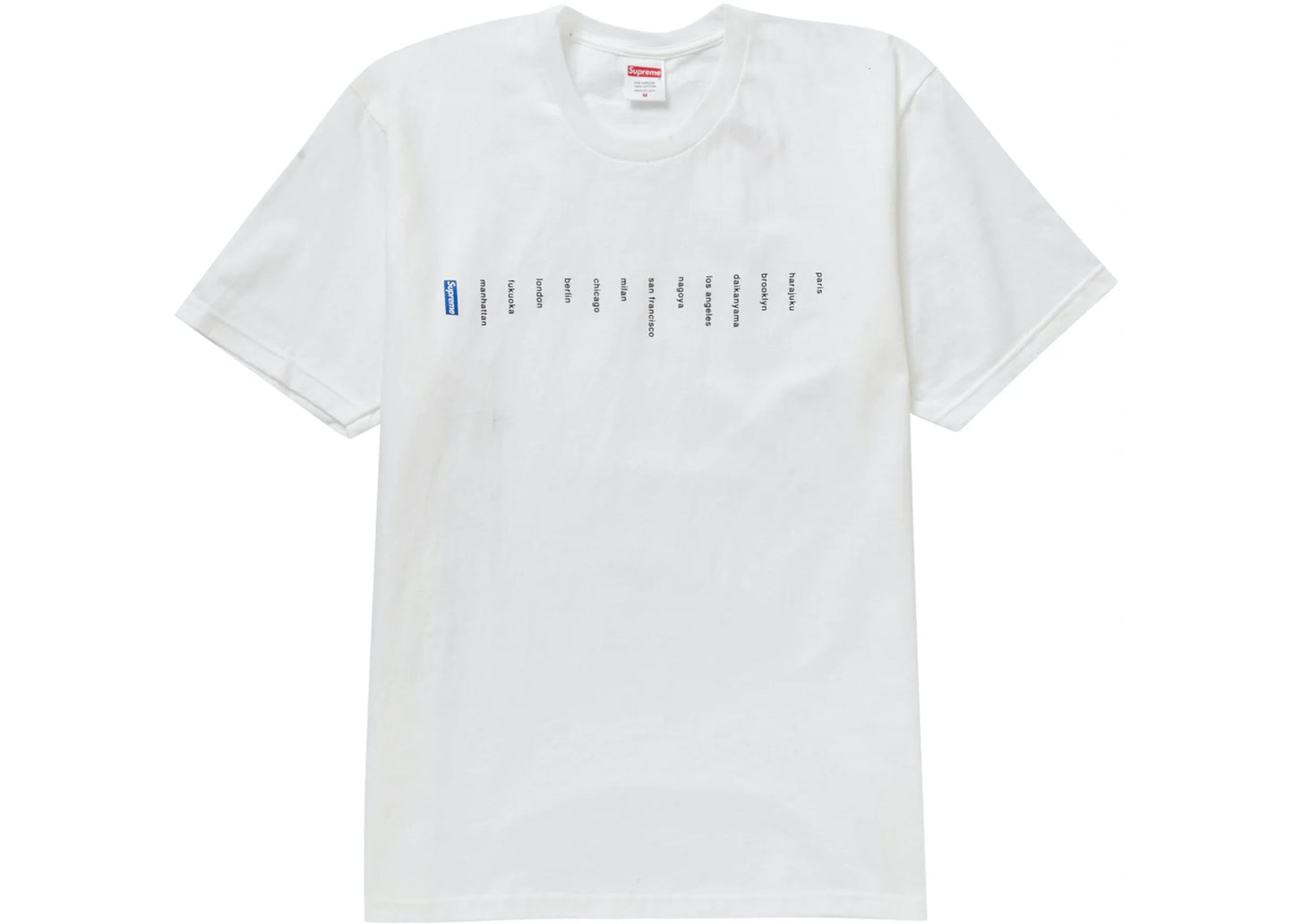 Supreme Location T-Shirt White