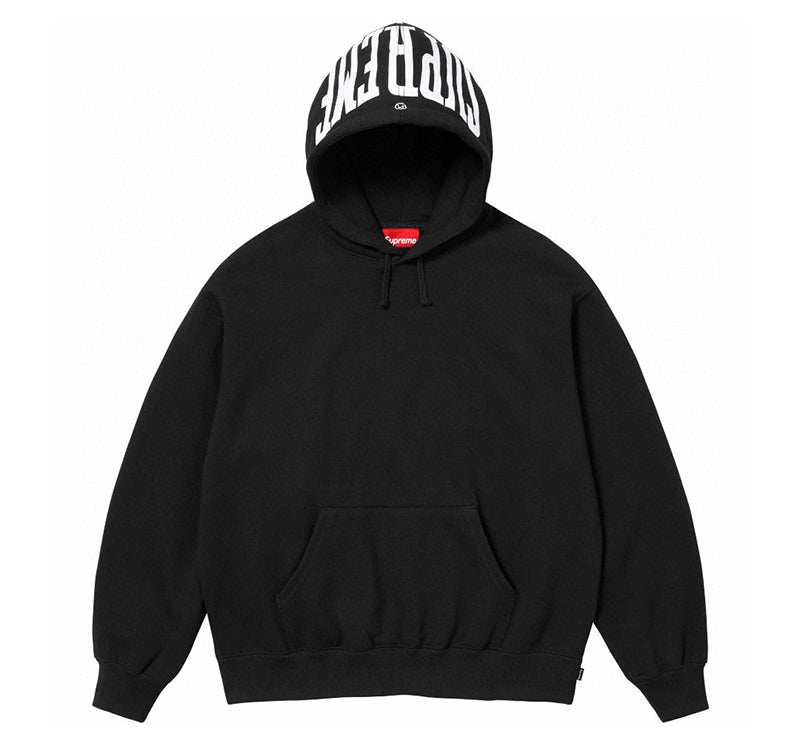 Supreme Warm Up Hooded Sweatshirt (SS24) Black