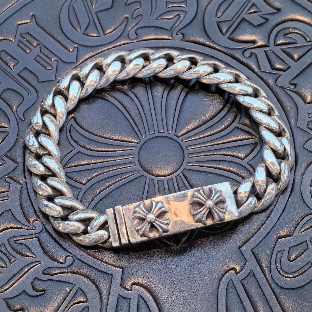 Chrome Hearts - Double Plus ID Bracelet