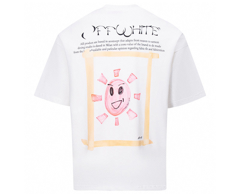 Off-White Sun Moon Skate T-shirt | White