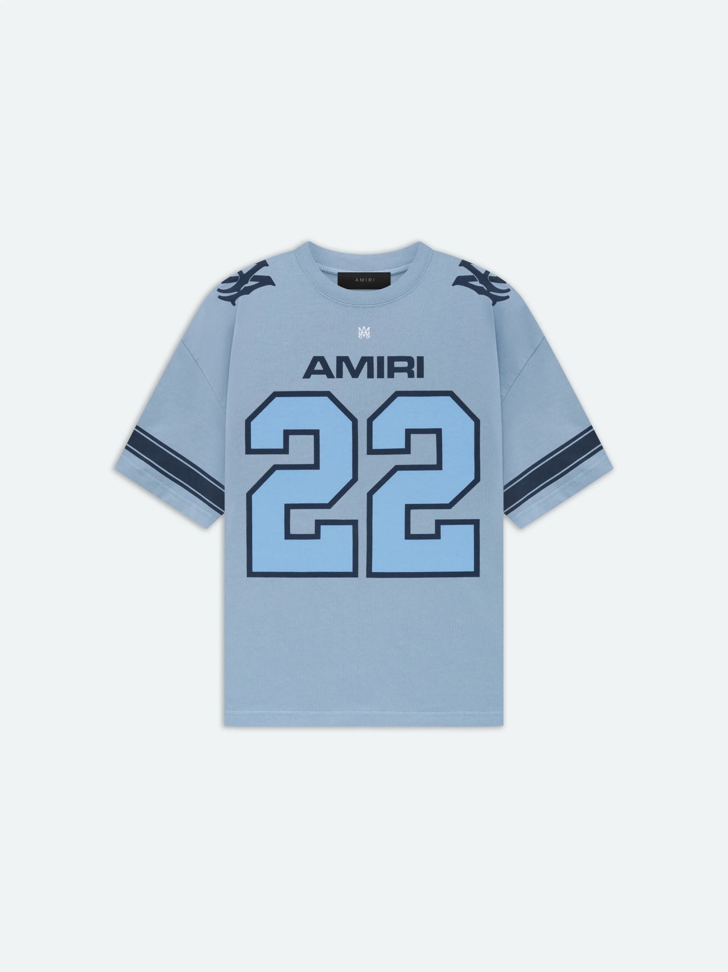 AMIRI 22 SKATER TEE - BLUE