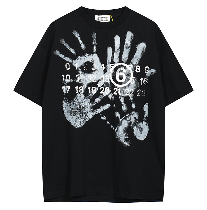 Maison Margiela MM6 Hands T-shirt Black