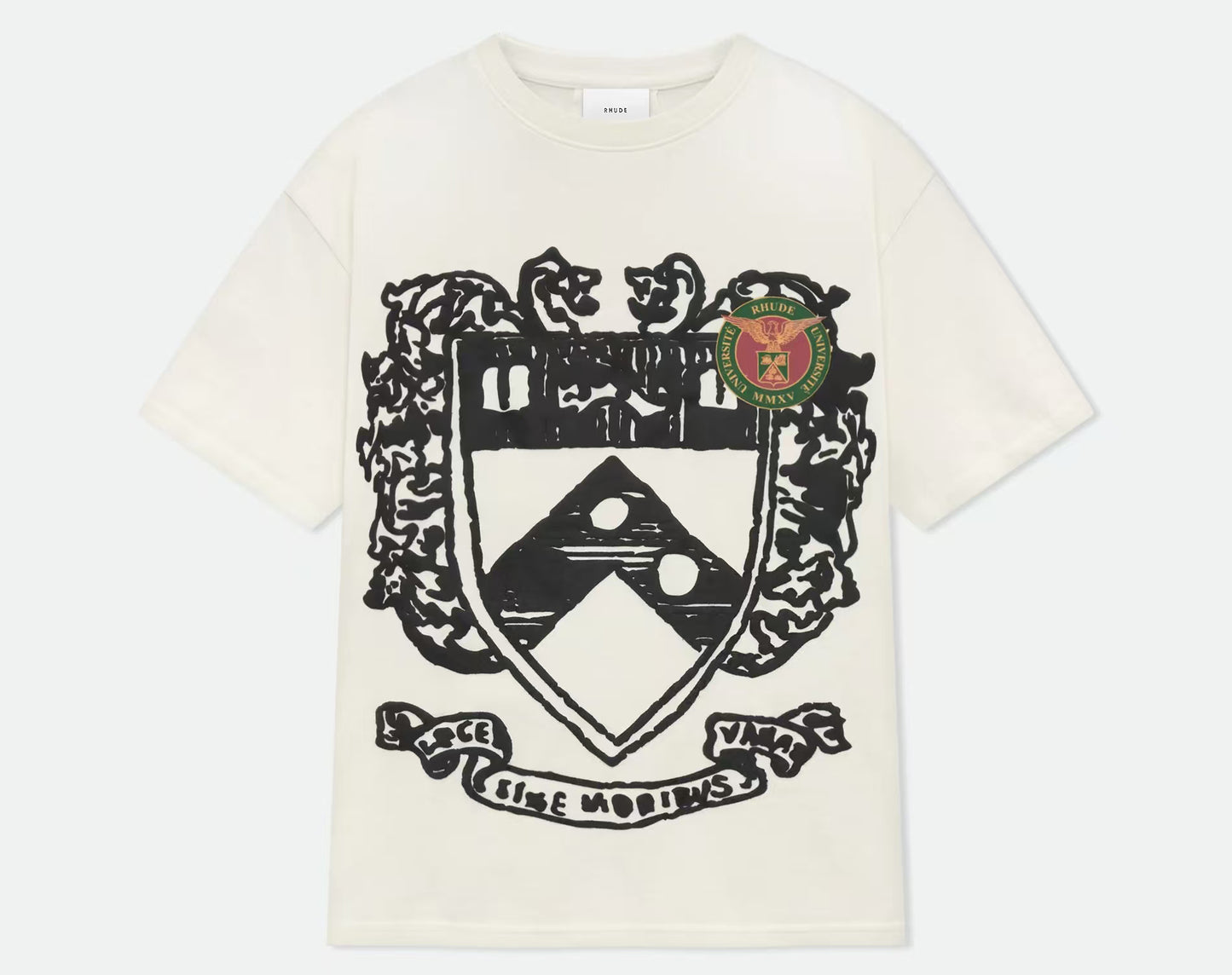 RHUDE RUNWAY CREST T-Shirt | White