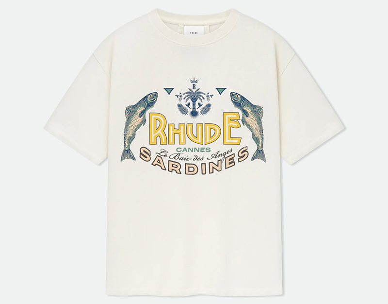 RHUDE Sardines T-Shirt | White