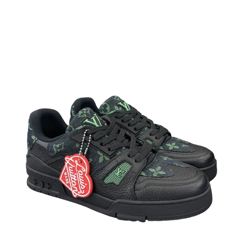 Louis Vuitton LV Trainer Nigo LV MADE Black Green