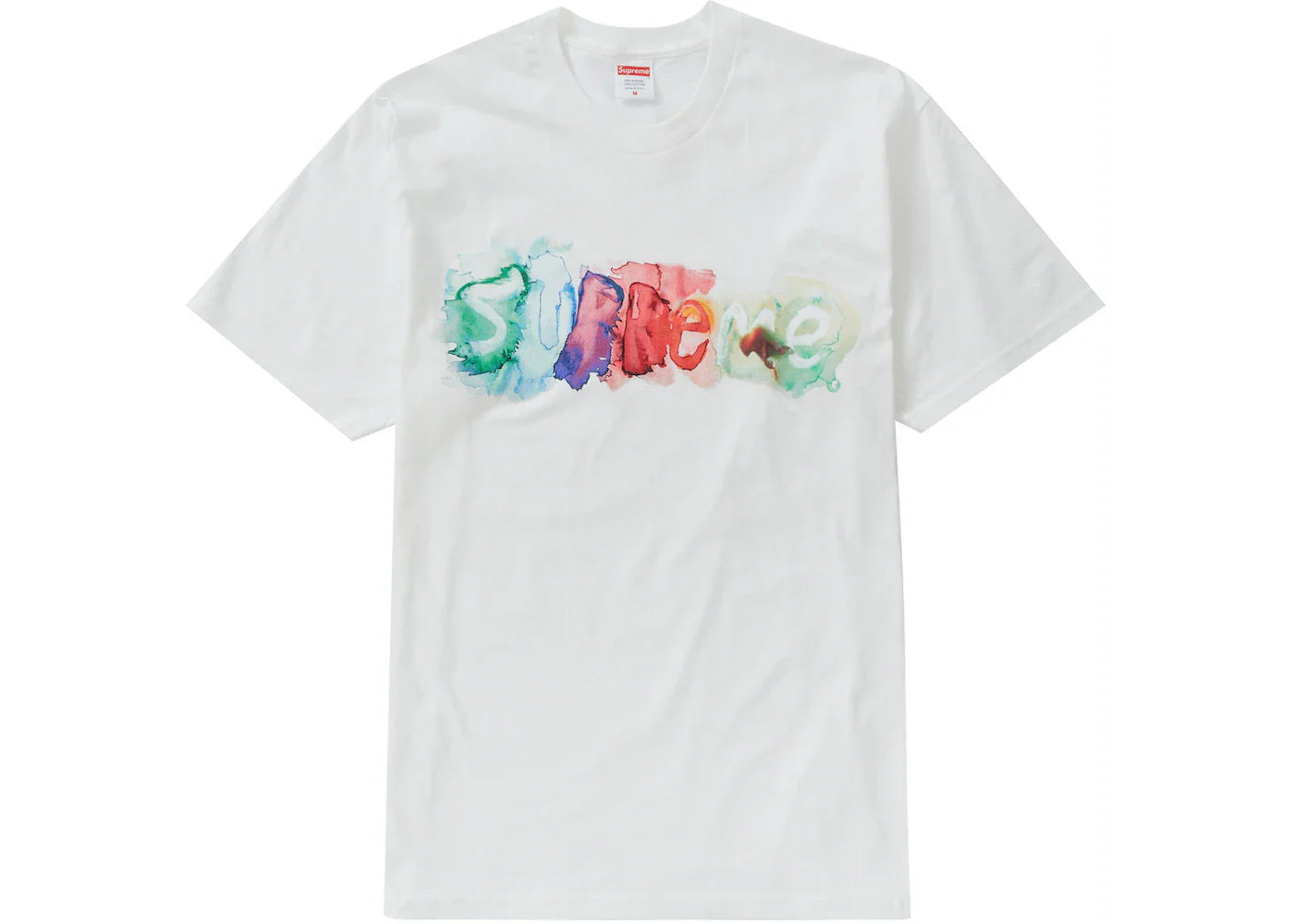 Supreme Watercolor Tee White - SS23