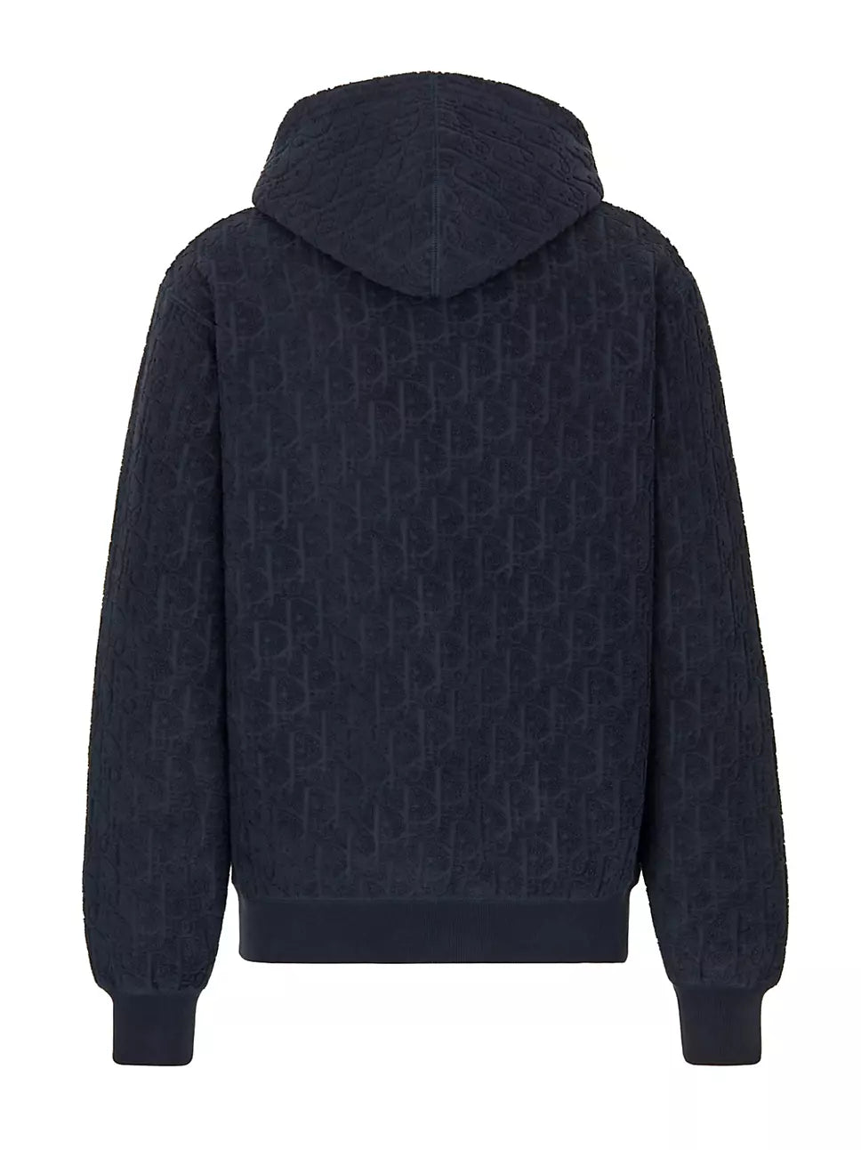 Dior Oblique Hooded Sweatshirt Relaxed Fit Black