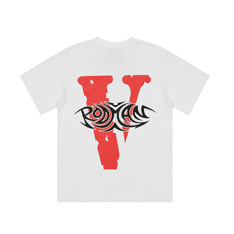 Vlone Rodman Logo T-shirt White