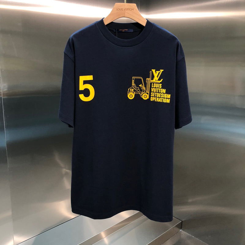 Louis Vuitton Set Design Operation Tee Black
