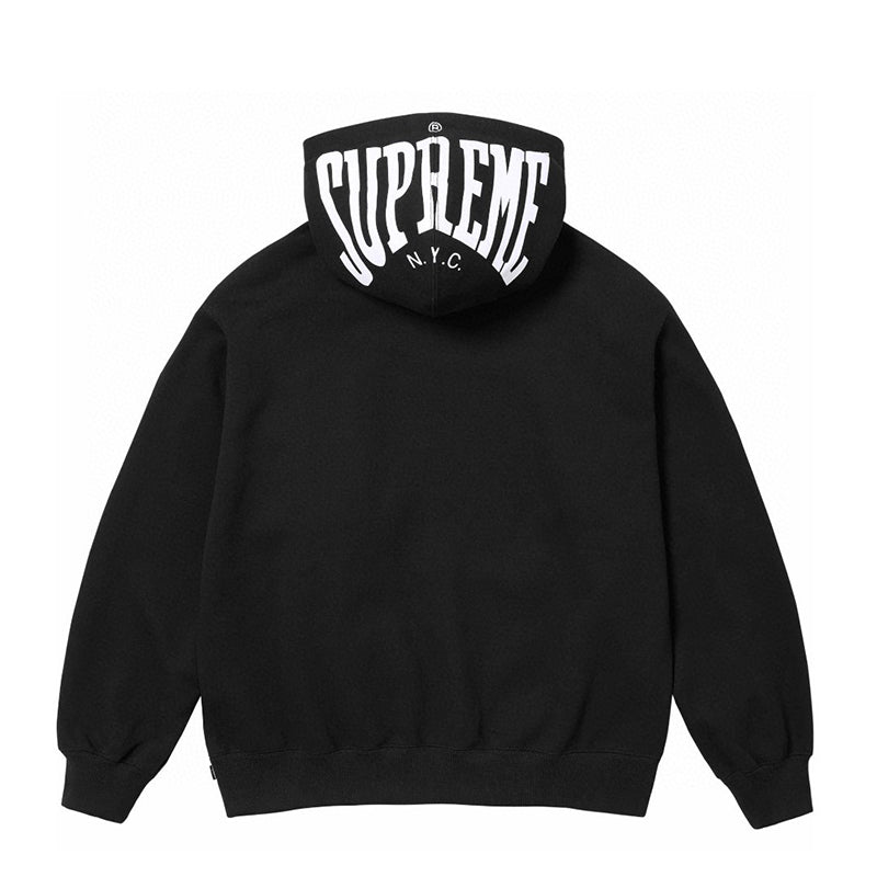 Supreme Warm Up Hooded Sweatshirt (SS24) Black