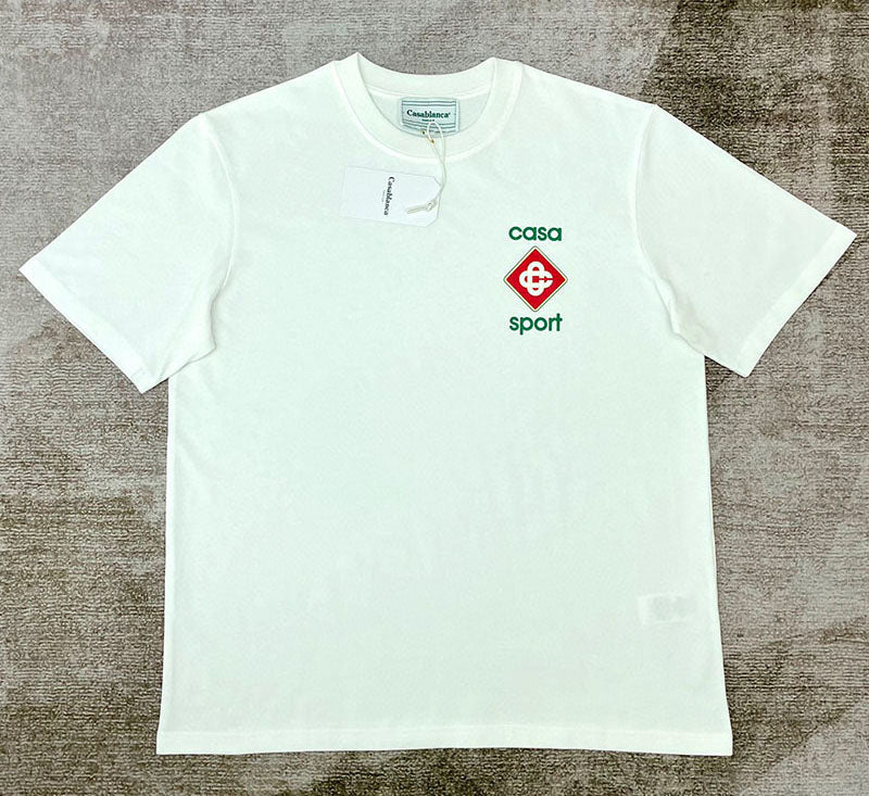 CASABLANCA Casa Sport Icon T-shirt White