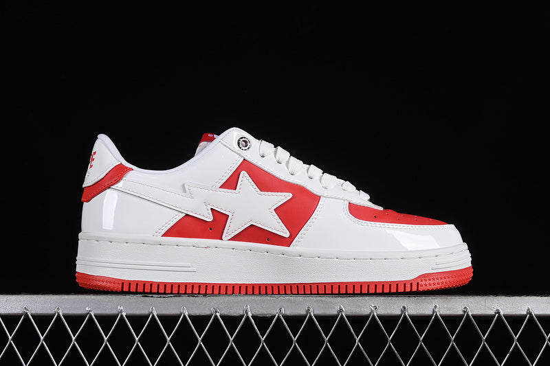 A Bathing Ape Bape Sta Low #6 Red