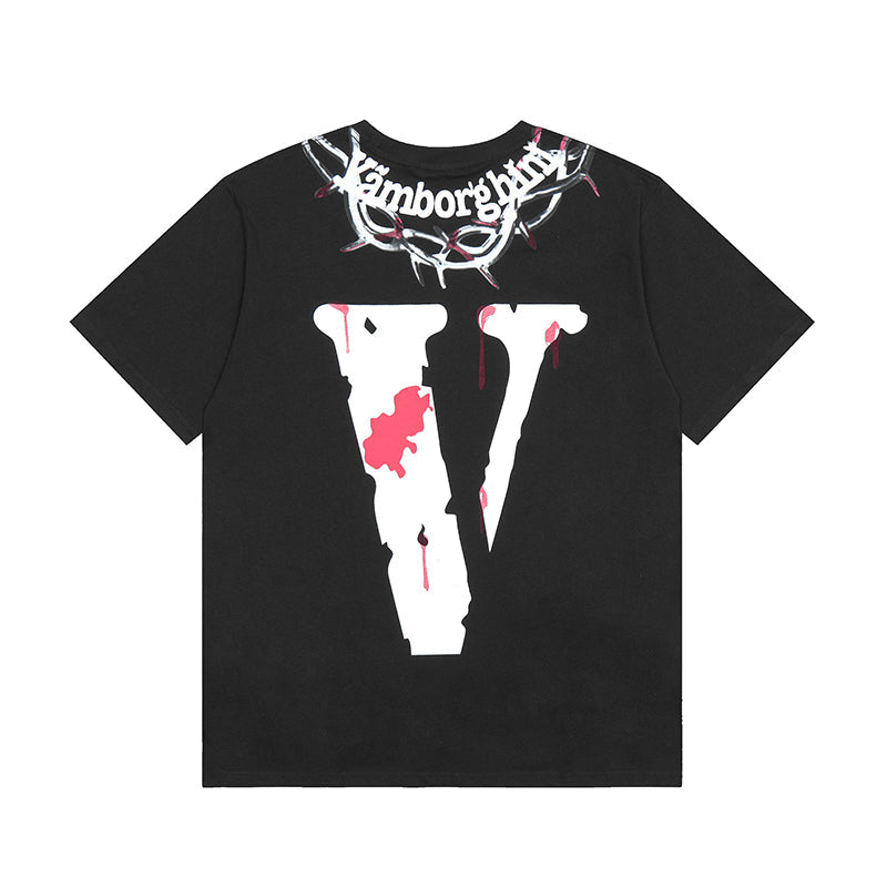 Vlone Yams Day Jesus Piece T-shirt Black