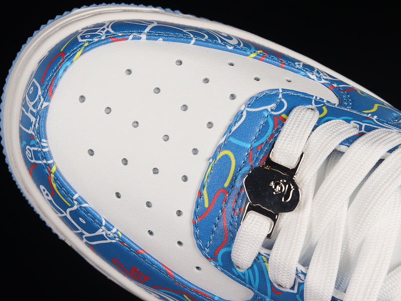 A Bathing Ape Bape Sta Medicom Toy Bearbrick Camo Blue