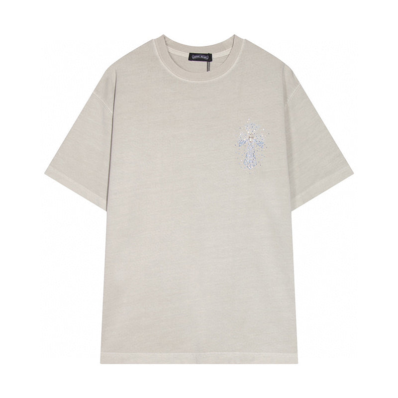 Chrome Hearts - Diamond Cross T-Shirt Grey